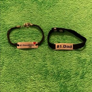 Dad and Daughter bracelets